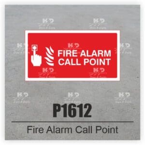 P1612 - Fire Alarm Call Point