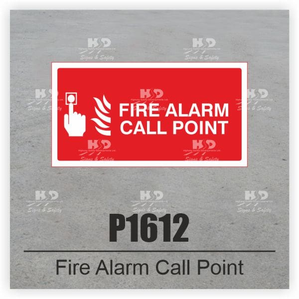 P1612 - Fire Alarm Call Point
