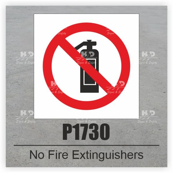 P1730 - No Fire Extinguishers
