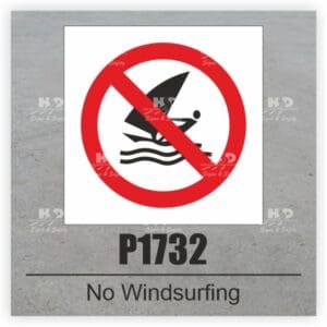 P1732 - No Windsurfing