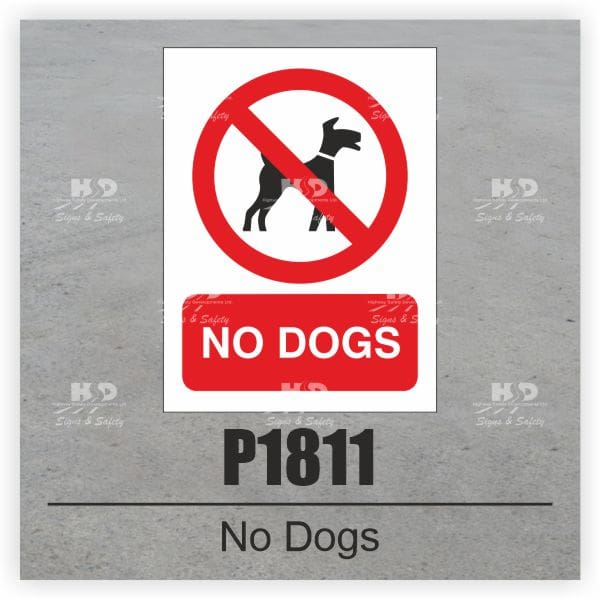 P1811 - No Dogs