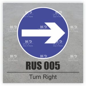 RUS005 - Turn Right