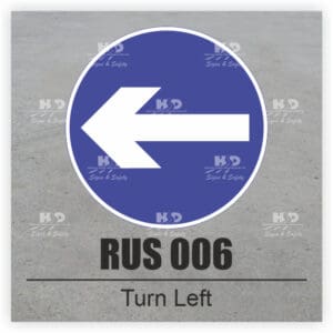 RUS006 - Turn Left