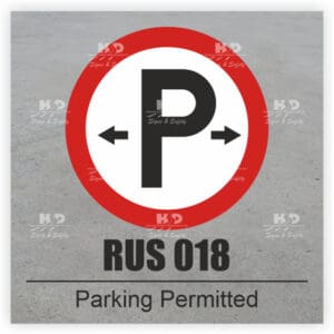 RUS018 - Parking Permitted