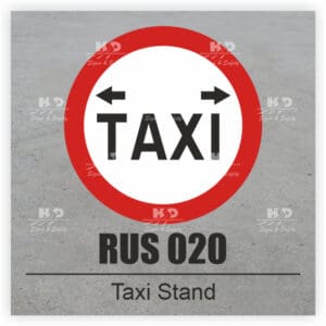 RUS020 - Taxi Stand