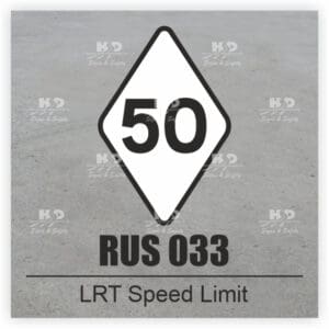 RUS033 - LRT Speed Limit