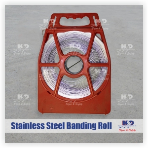 19mm Stainless Steel Banding 30.5M Roll