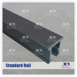 Painted Sign Rail