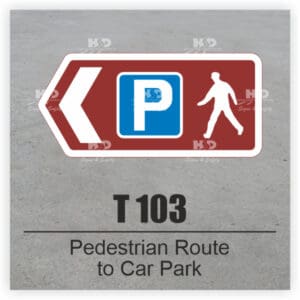 T103 - Pedestrian Route to Car Park