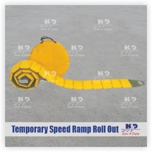 Temporary Speed Ramp 3m Roll Out c/w Bag