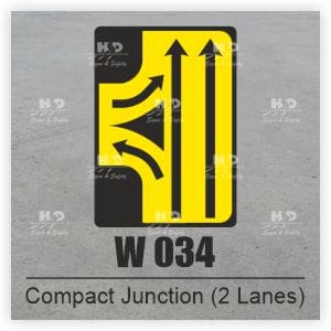 W034 - Compact Junction Two Lane