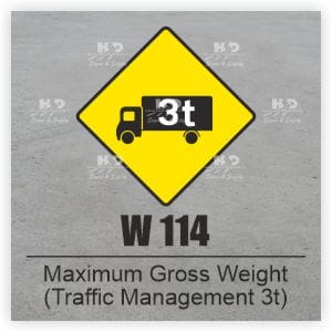 W114 - Maximum Gross Weight - 3t