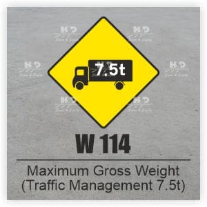W114 - Maximum Gross Weight - 7.5t