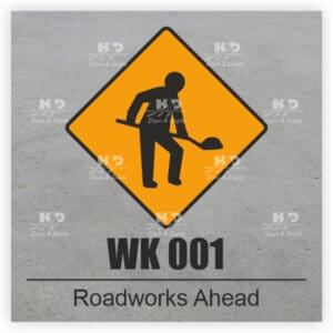 WK001 - Road Works Ahead