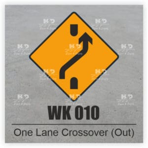 WK010 - One Lane Crossover (Out)