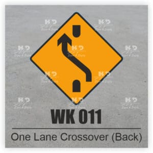 WK011 - One Lane Crossover (Back)
