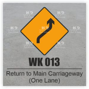 WK013 - Move to Right (One Lane)