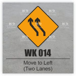 WK014 - Move to Left (Two Lanes)