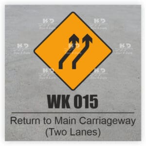 WK015 - Move to Right (Two Lanes)