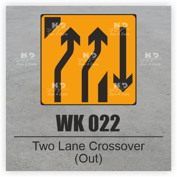WK022 - Two Lane Crossover (Out)