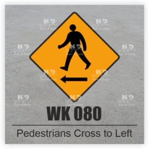 WK080 - Pedestrians Cross to Left