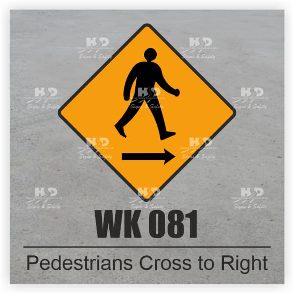 WK081 - Pedestrians Cross to Right