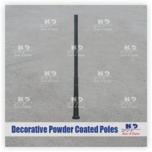 Decorative Powder Coated Poles