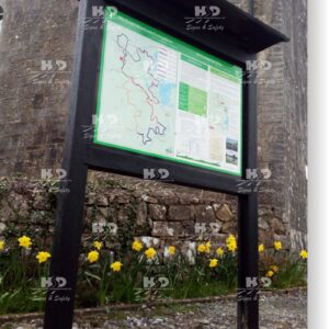 Recycled Plastic Display Unit c/w Allen Key Lock