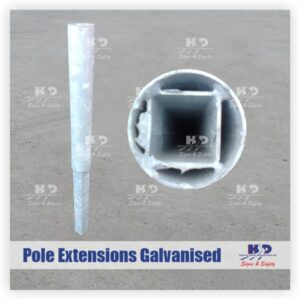 Sign Poles Extensions Galv