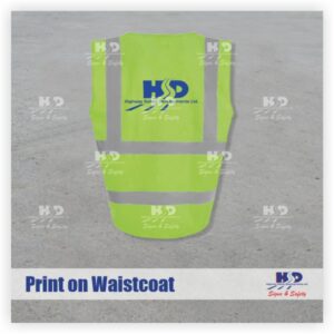 Print on Waistcoat