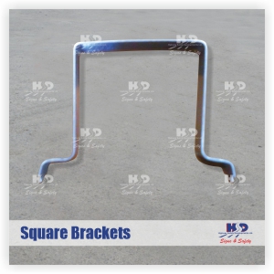 Sign Brackets- Square/Rectangular Poles