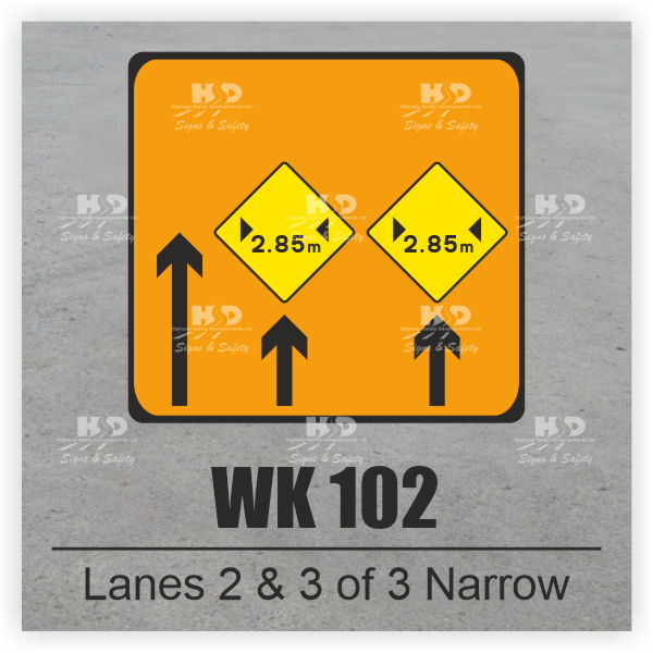 WK102 - Lanes 2 & 3 of 3 Narrow